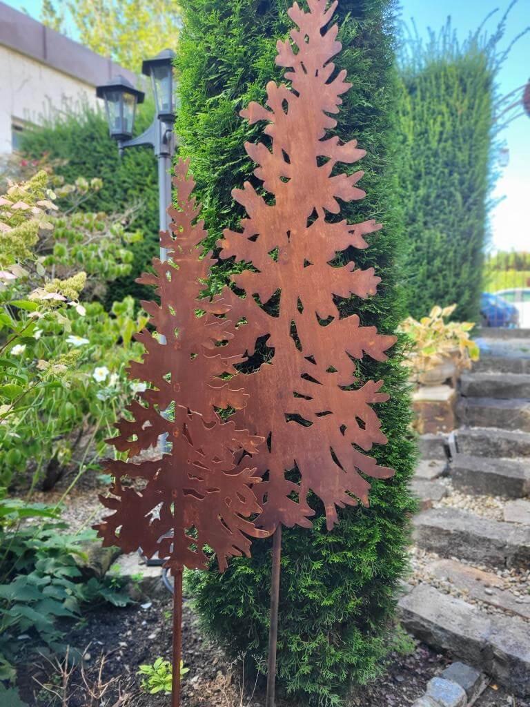 Saremo Edelrost Tanne Nordic, zum Stecken Edelrost Tanne Nordic - h = 160 cm