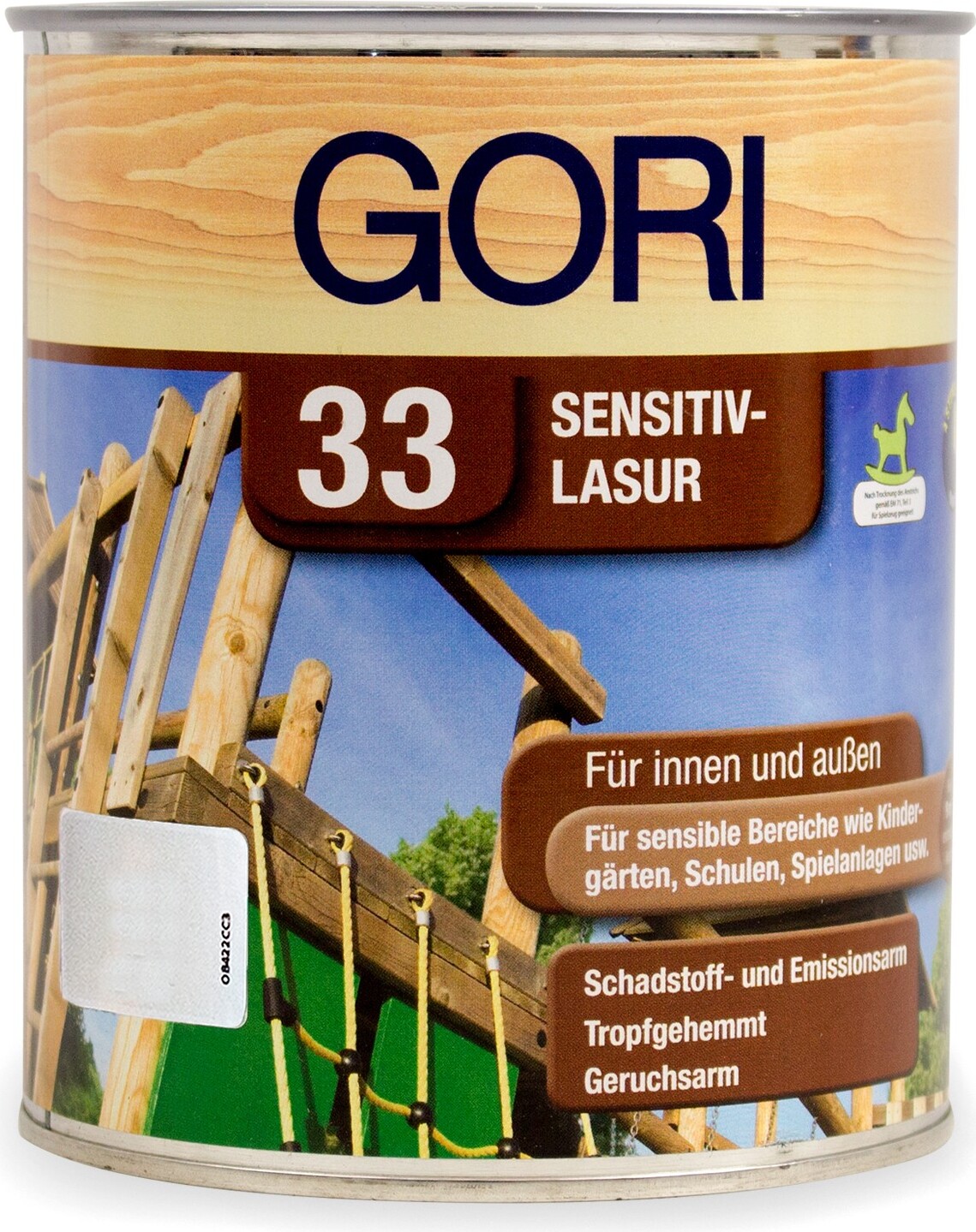 Mein-Onlineversand 0,75L Gori 33 eiche hell Holzschutzlasur Farbwahl Holz Lasur 329416_BaDe