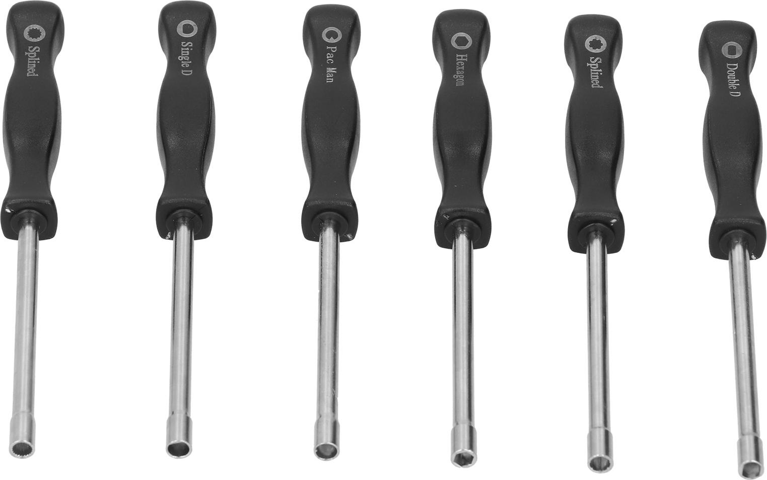 Cocosity 6pcs/Set Vergaser Einstellung des Einstellung des Werkzeugs Kit Schraubendrehergarten