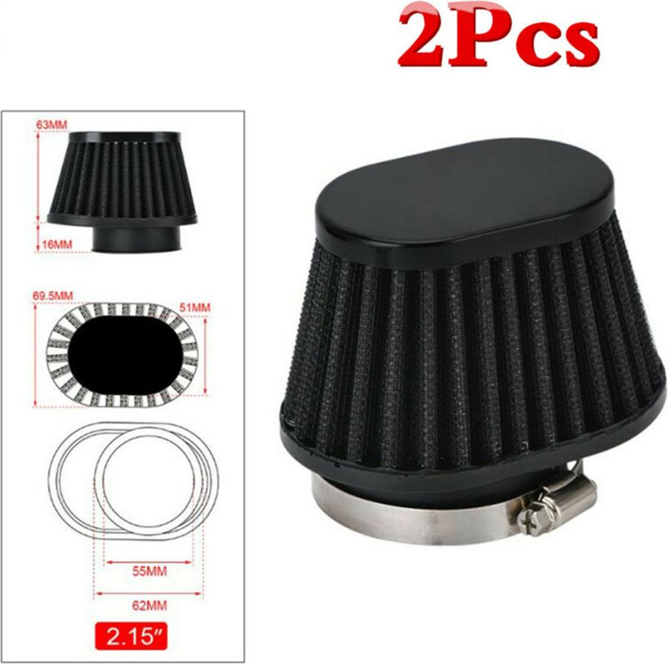 Gistuch 2 Stück 55 mm Hochleistungs-Motorradteile-Pod-Luftfilterreiniger