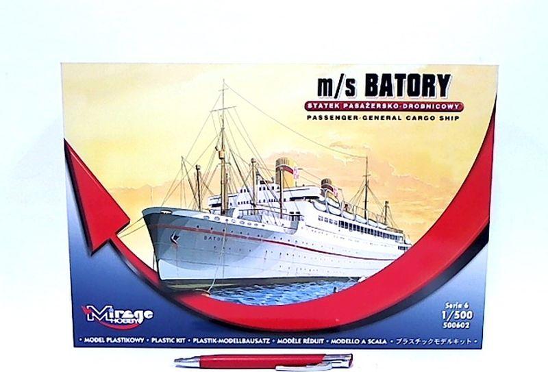 MIRAGE MODELE Mirage-Bausatz/Schichtholzschiff M/S Batory S06 500602