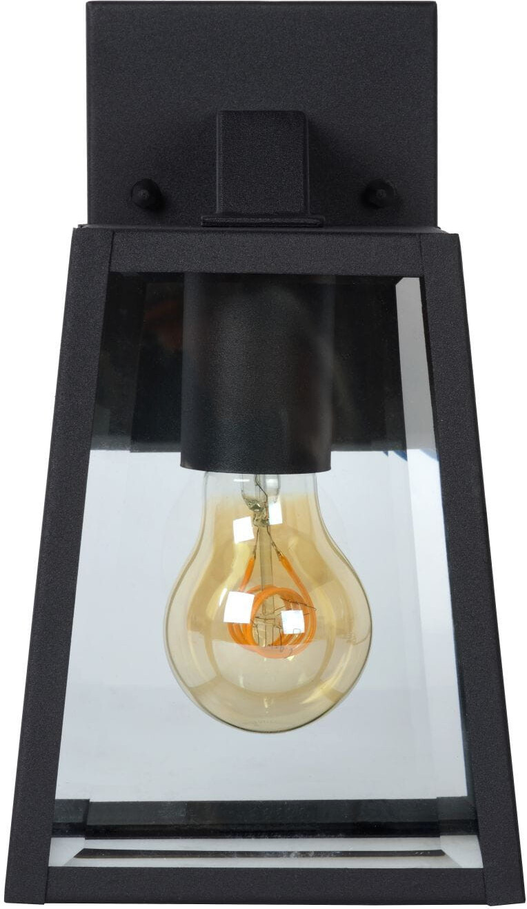 Lucide Matslot Wandleuchte für Außen - Schwarz - 1xe27 - 40W - Ip23 (29828/01/30)