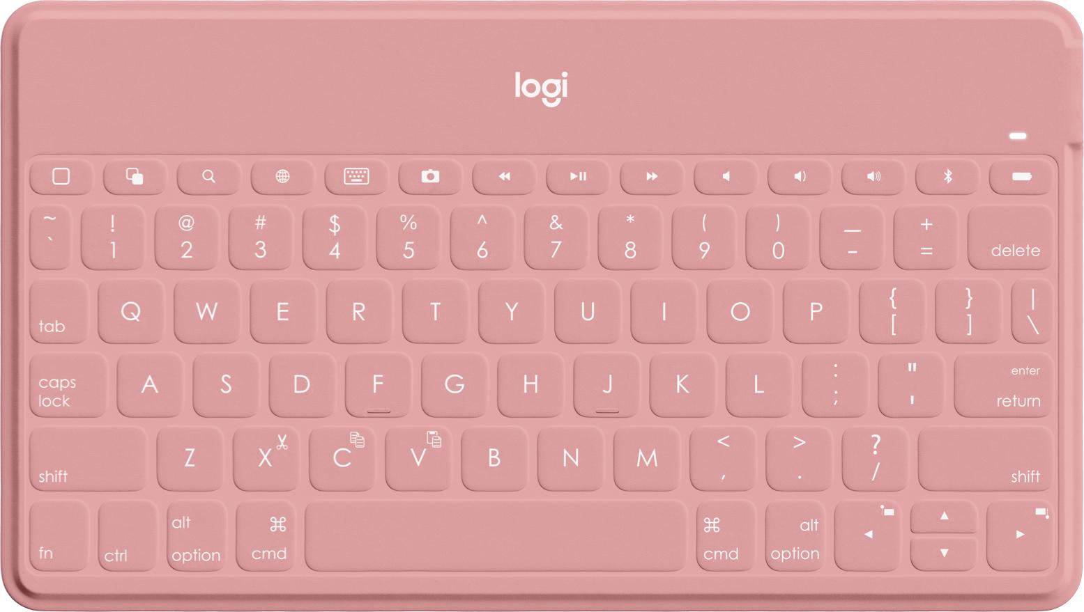 Logitech Keys To Go Funktastatur Rosa Rosa One Size 920-010051