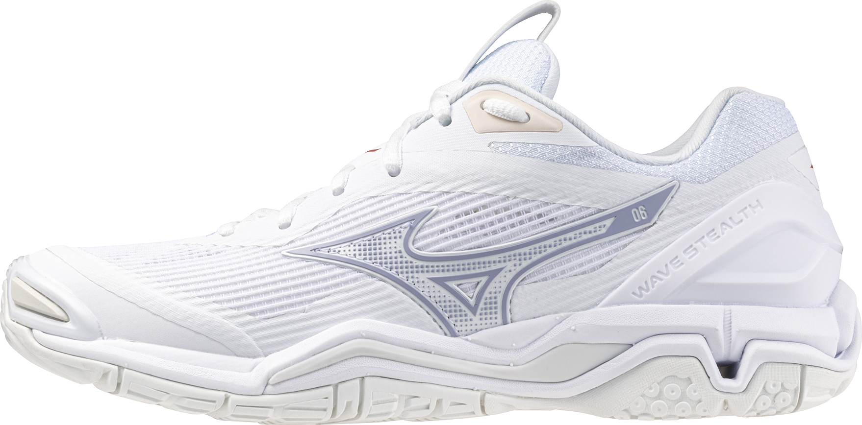 Mizuno WAVE STEALTH 6(W) White/Aleutian/Cloud Pink White/Aleutian/Cloud Pink 5.5 X1GB2430
