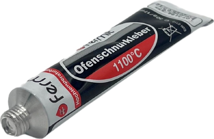 Fermit Ofenschnurrkleber HT1100 Kleber Dichtschnurrkleber Schamottkleber Kaminkleber 11302