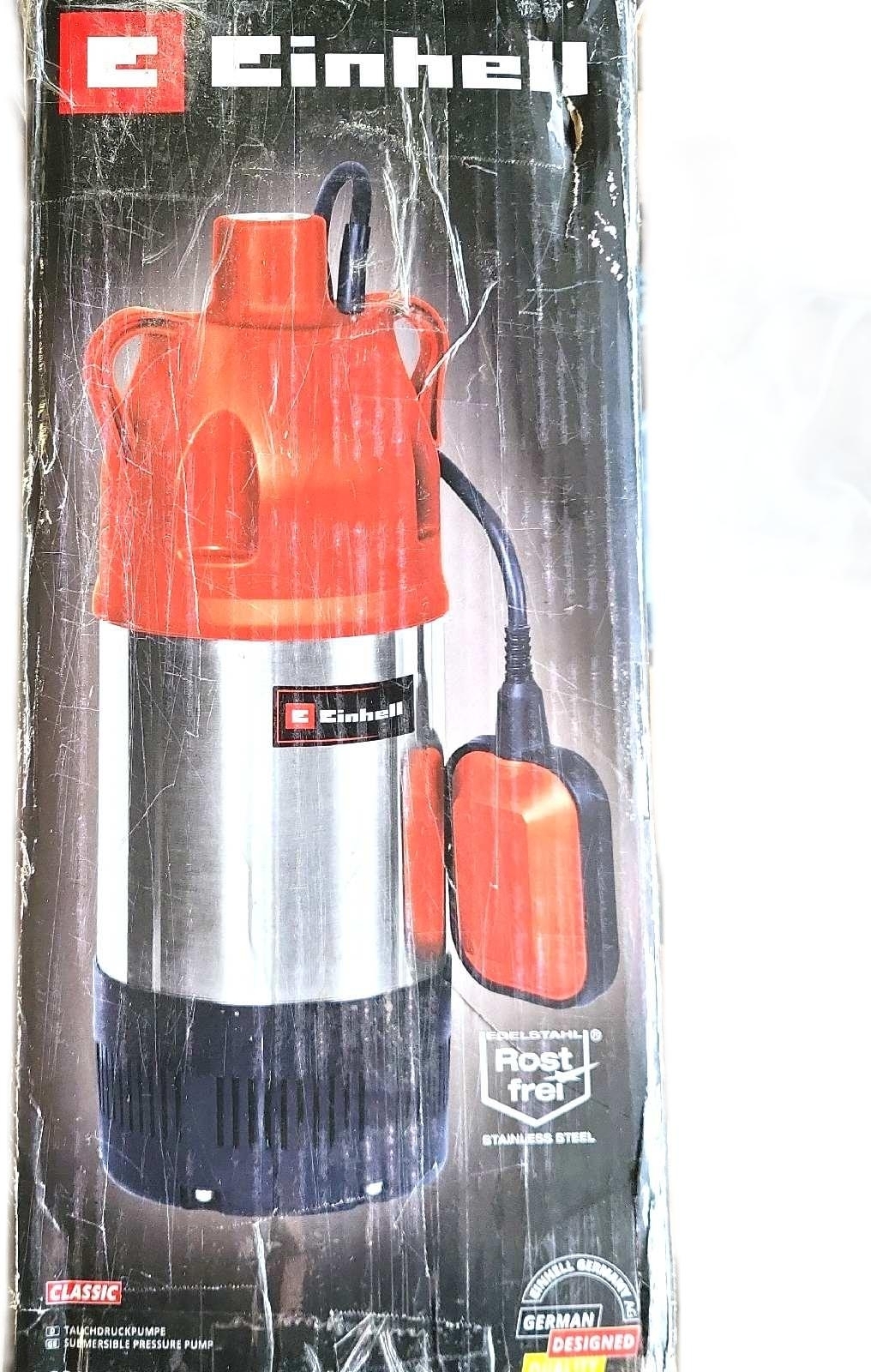 Einhell GC-PP 900 N Tiefenpumpe 900 W max. Fördermenge 6000 Lh Förderhöhe 32 (110,23)