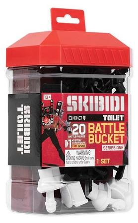 Cobi Skibidi Toilet MEGA Eimer Kampfversion – 20 Figuren + Titan