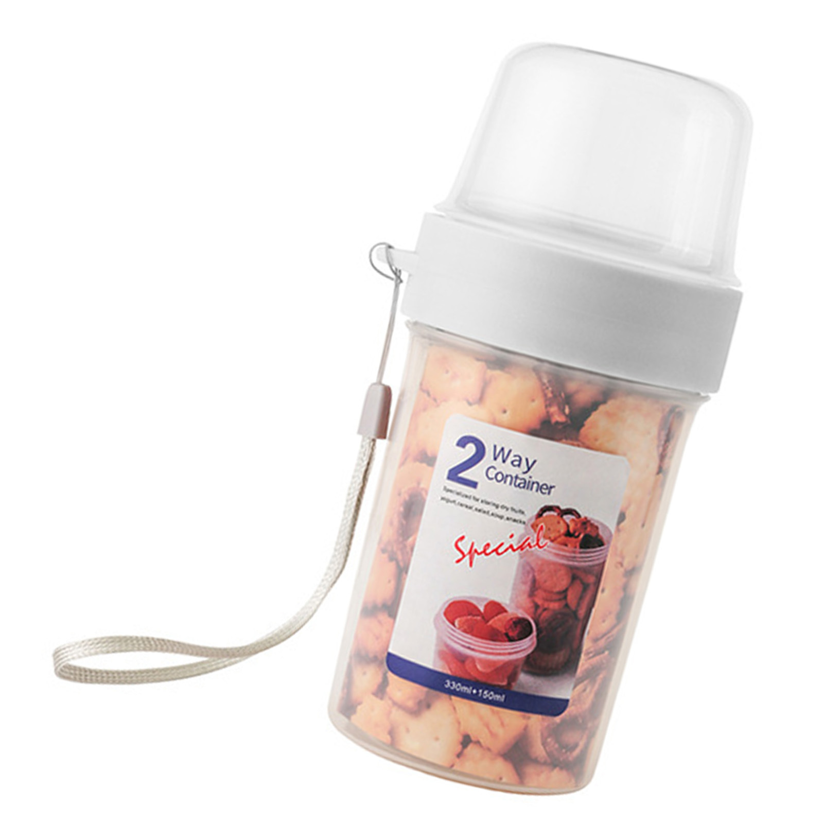 Cocosity Tragbarer Lebensmittelbehälter,Lebensmittelbehälter,Lebensmittelbehälter Flasche,Lebensmittellagerung Flasche,Siegel Topf,Luftdicht Kanister
