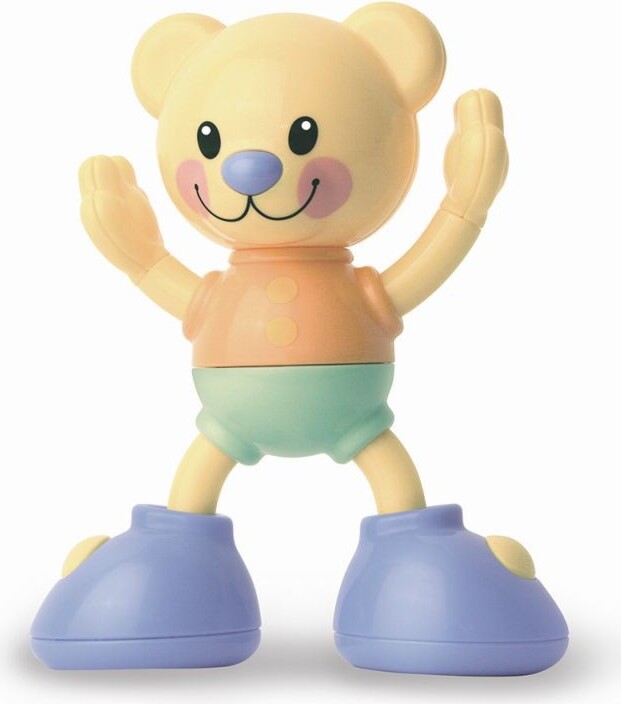 Tolo Toys Tolo Baby Spielzeug Clip on Friends Teddybär Pastell - Entwicklungsspielzeug 80053