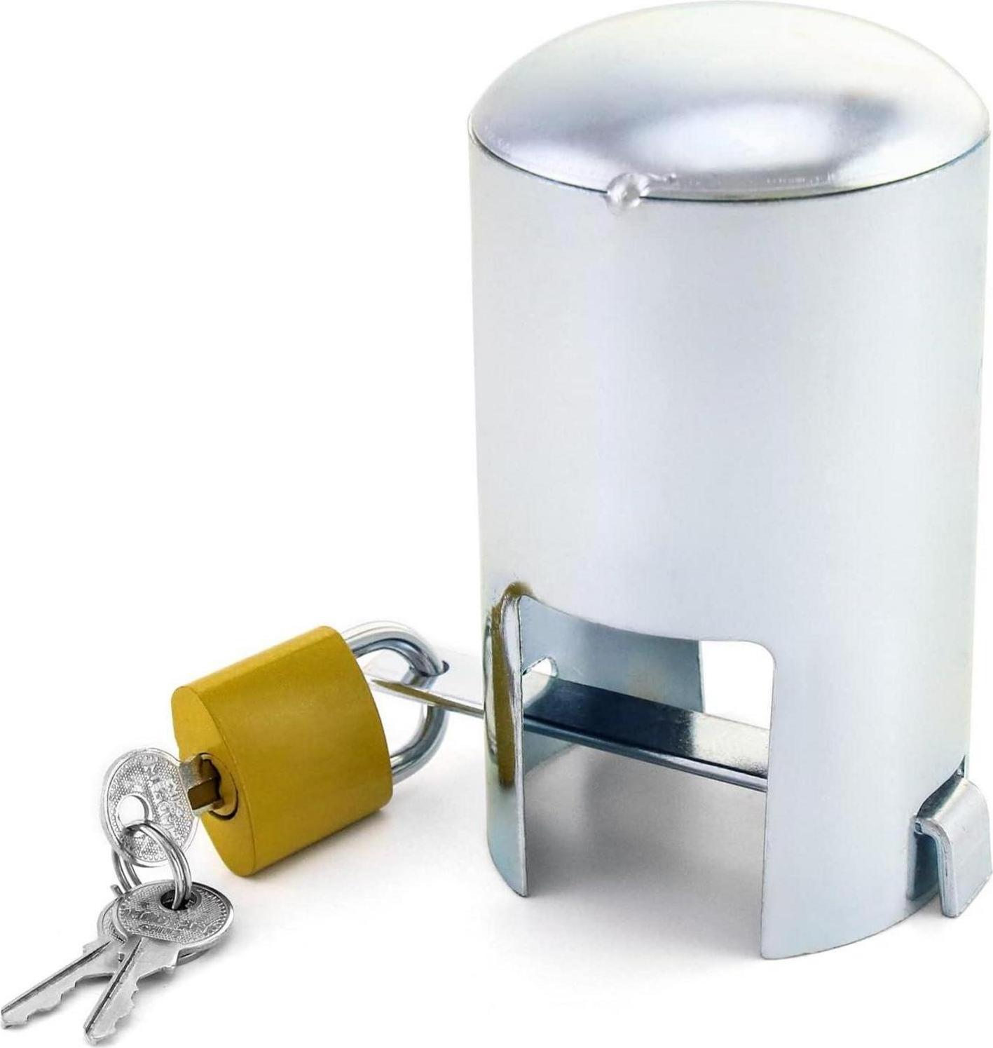 Sonstige Wasserhahn Schloss aus verzinktem Eisen - Diebstahlschutz & Wassereinsparung