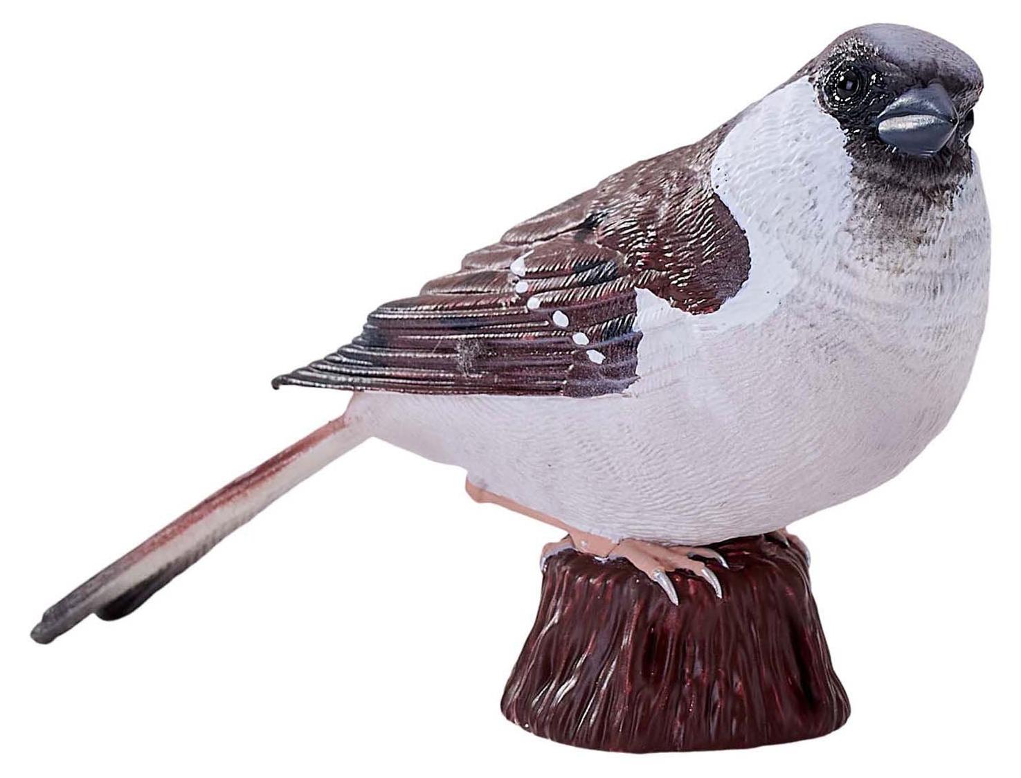 Mojo Spielfigur Haussperling - Kunststoff Spielzeug Vogel 381114