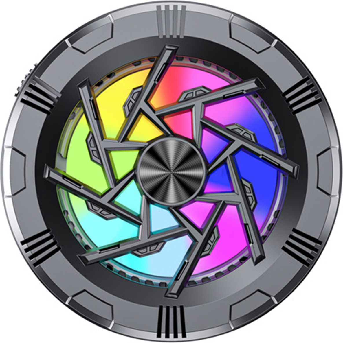 Homedvery AL11 Handy-Kühler Geräuscharmer Halbleiter-Kühler Magnetischer Handy-Kühler Luftgekühlter Kühler Spielkomponente 3721847@Hdvery