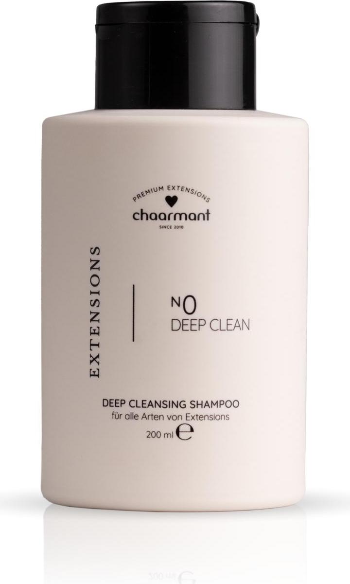chaarmant Hair Extensions chaarmant Extensions Tiefenreinigungs Shampoo 200 ml – N0 Deep Cleansing für Extensions & Eigenhaar