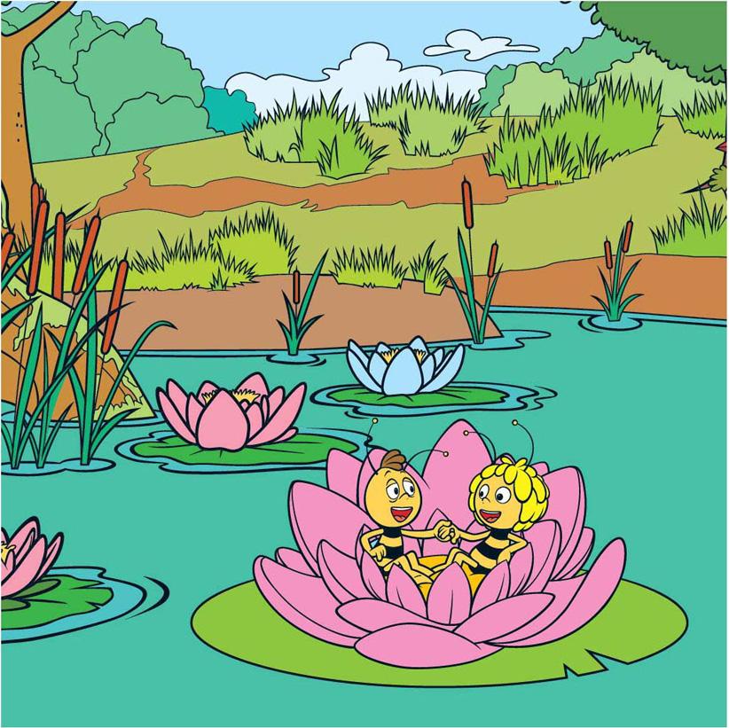 Studio 100 maya Malbuch - Färben mit Wasser BOMA00000920