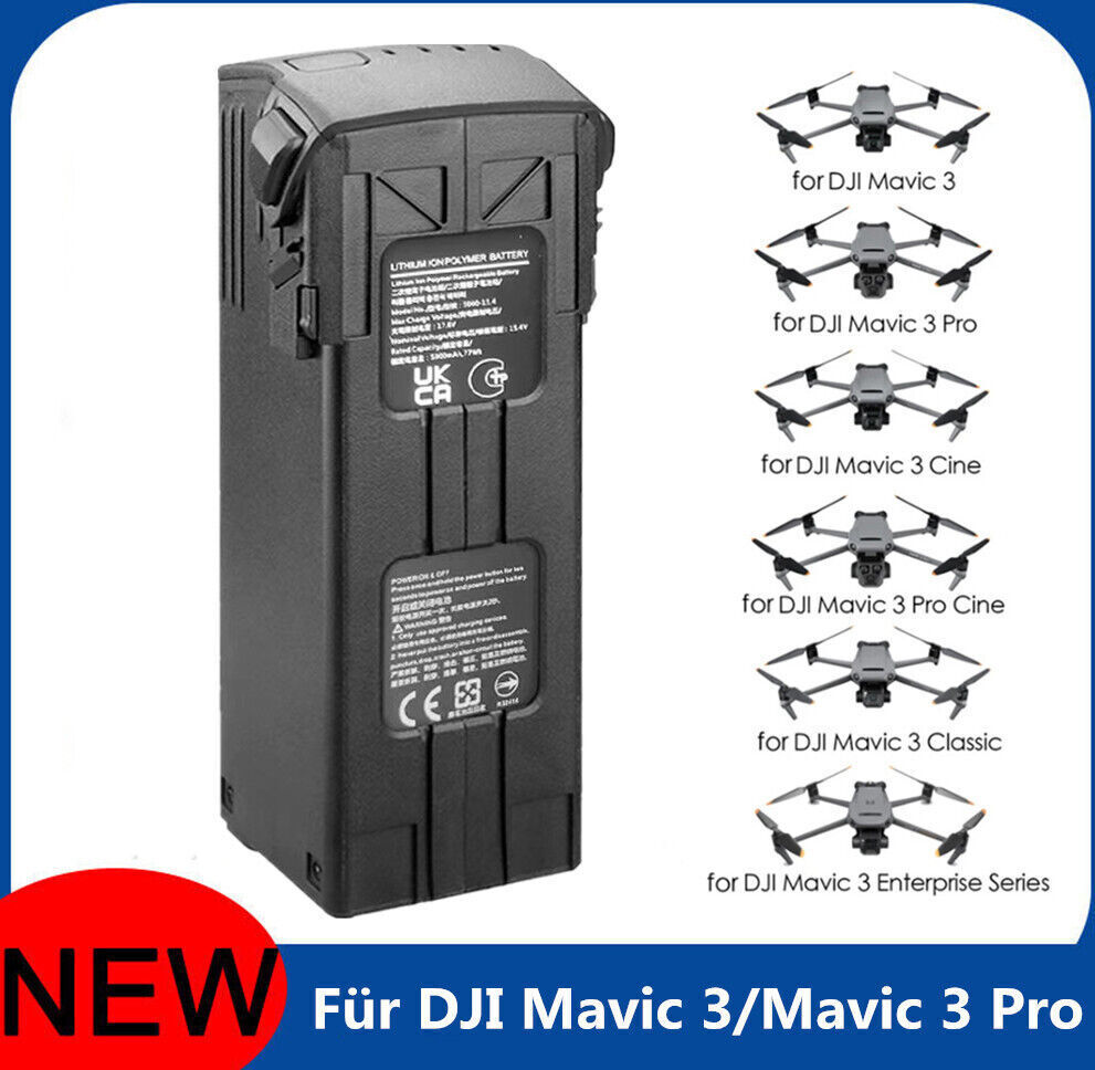 Topchances 5000mAh Intelligenter Flugakku Batterie für DJI Mavic 3/Mavic 3 Pro/Mavic 3 Cine/Mavic 3 Pro Cine/Mavic 3 Classic/Mavic 3 Enterprise Series