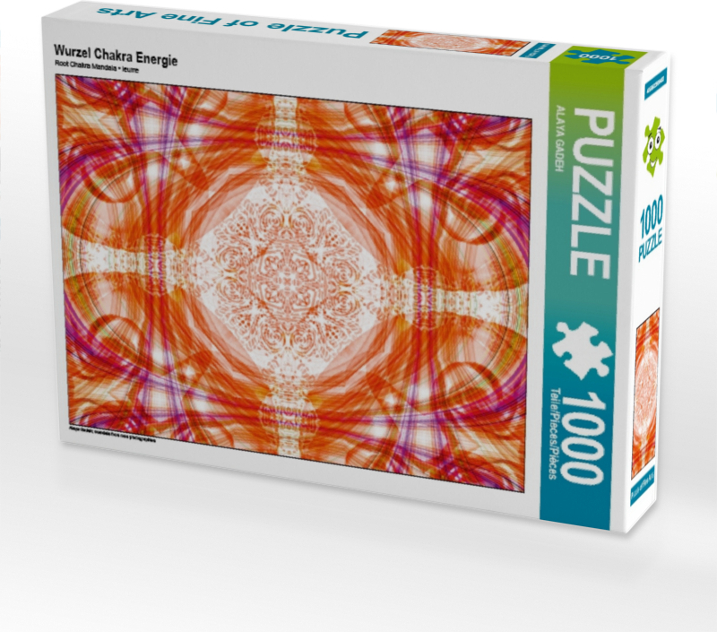 Calvendo Wurzel Chakra Energie 1000 Teile Puzzle quer 640x480mm, GADEH ALAYA; 7369135