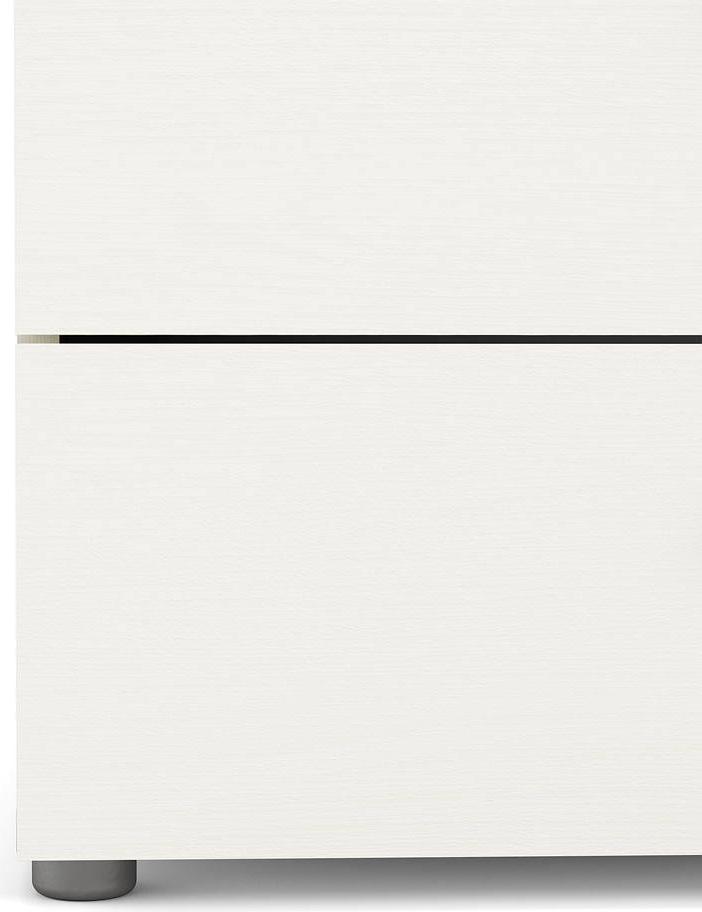 Dmora Kommode Genoni 70x40,25x75,7h cm, 4 Schubladen mit Schiebemechanismus