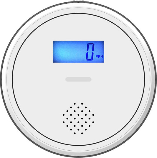 ele ELEOPTION CO Melder Rauchmelder Batteriebetrieben, Co-Alarmmelder mit LCD-Display