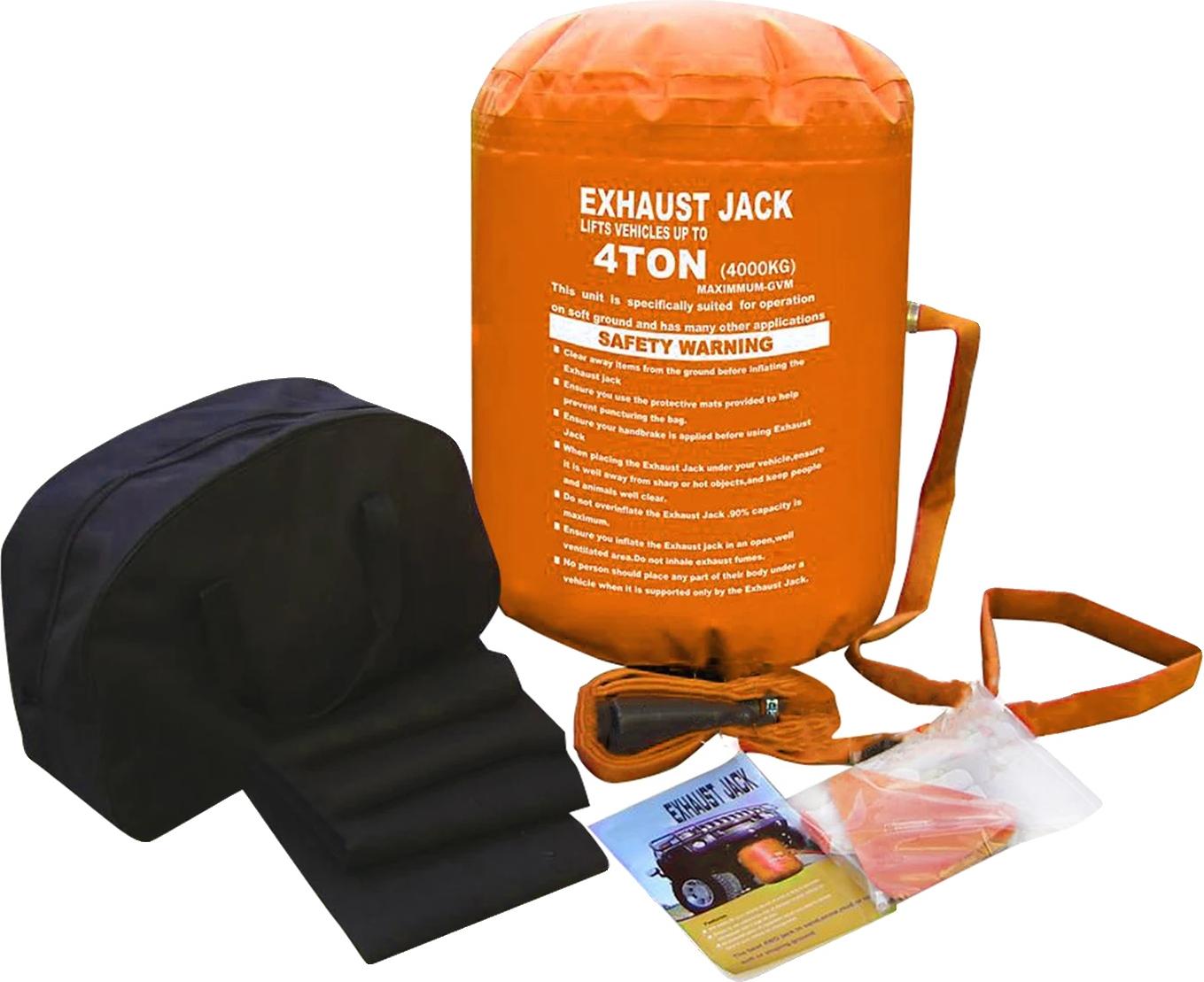 OEM Aufblasbarer Wagenheber, Tragfähigkeit 4000 kg, Aufgeblasene Höhe 72 cm, Aufgeblasener Durchmesser 64 cm, Artikelgewicht 5,6 kg, 1019