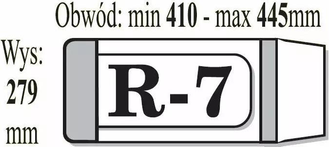 R7 verstellbarer Buchdeckel (50 St.) IKS