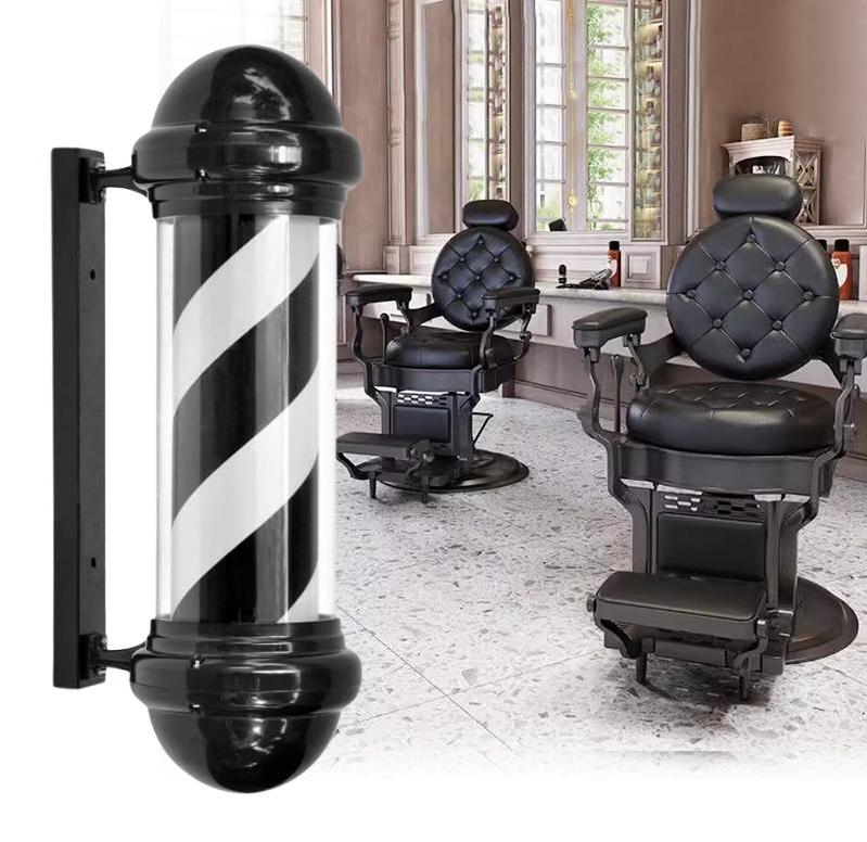 Calissimo Deckenstütze LED Lampe Friseursalon Friseur Zeichen Werbung Salon 94.5cm