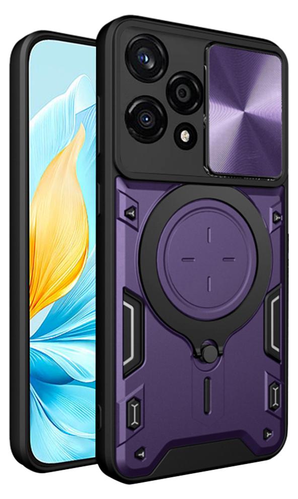 Techsuit CamGuard Pro Back Cover Hülle für HONOR 200 Lite - Lila