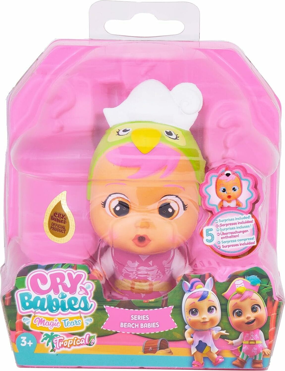 IMC Toys Cry Babies – Magic Tears – Beach Babies – Lora