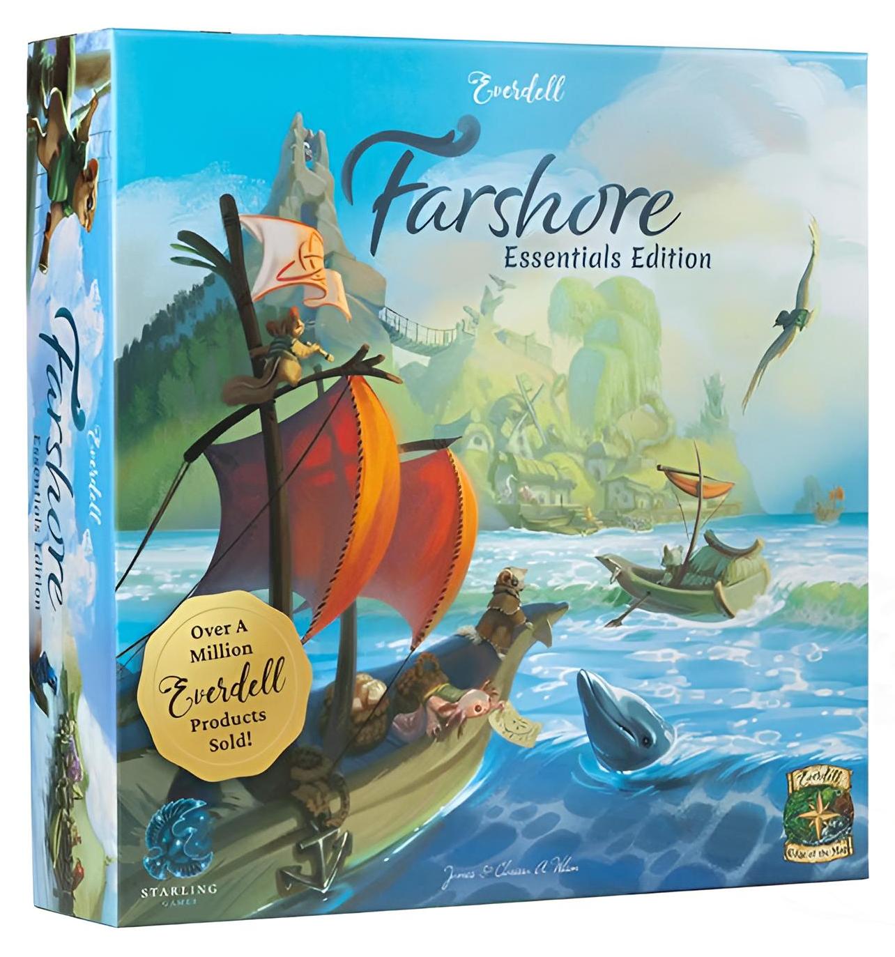 Fulfillment Europe Everdell: Farshore – Essential Edition | Eigenständiges Basisspiel