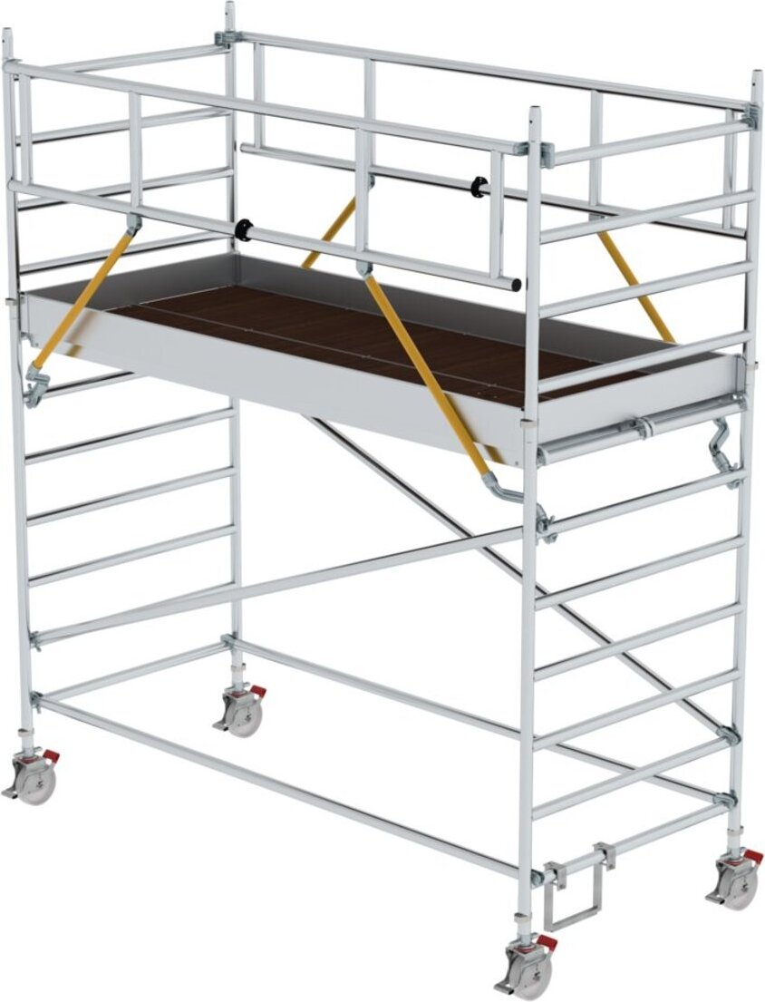MUNK Rollgerüst SG mit Doppelplattform 1,35x3,00m Plattform 4,51m AH 175237