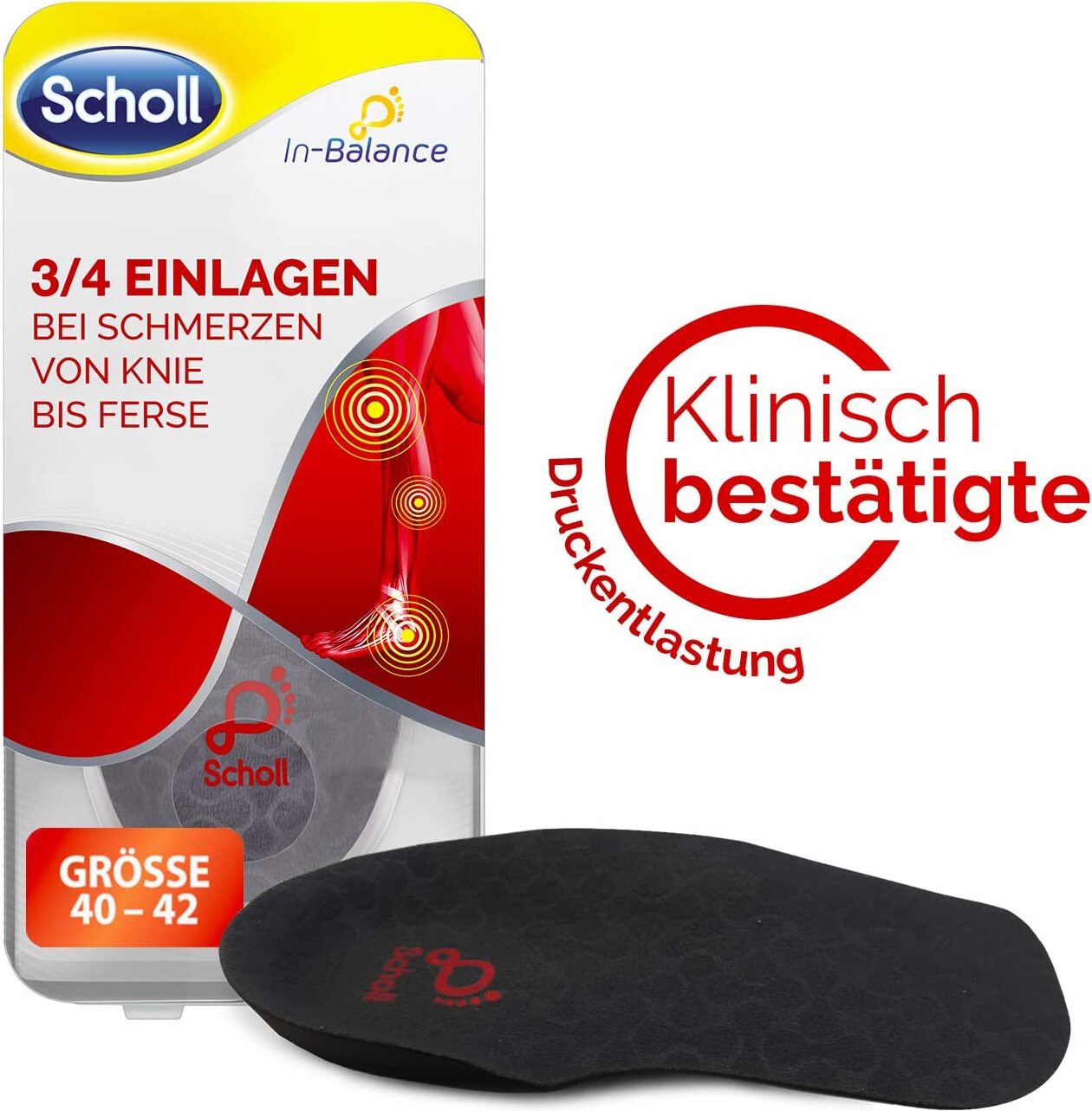 scholl einlagen spreizfuss