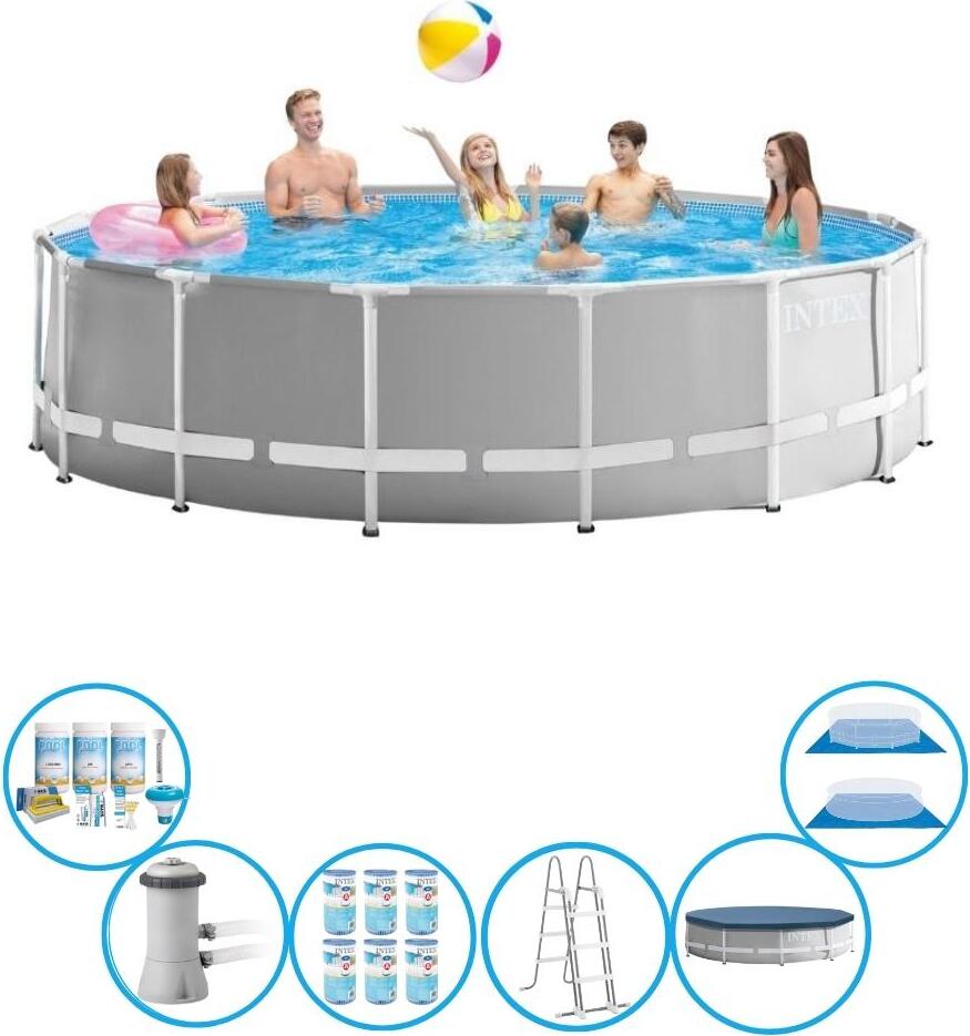 Intex Pool Prism Frame - ponuka bazénov - 457x122 cm