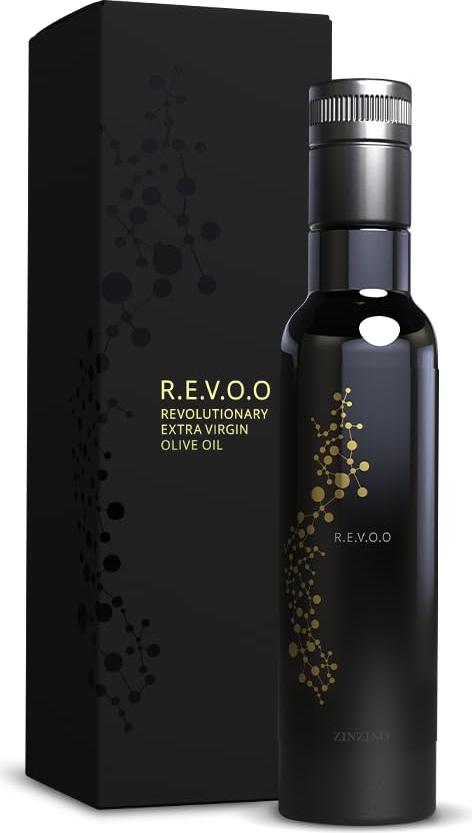 ZinZino R.E.V.O.O. Olive Oil 250ml - High Polyphenols, Vitamin E, Antioxidants FBM