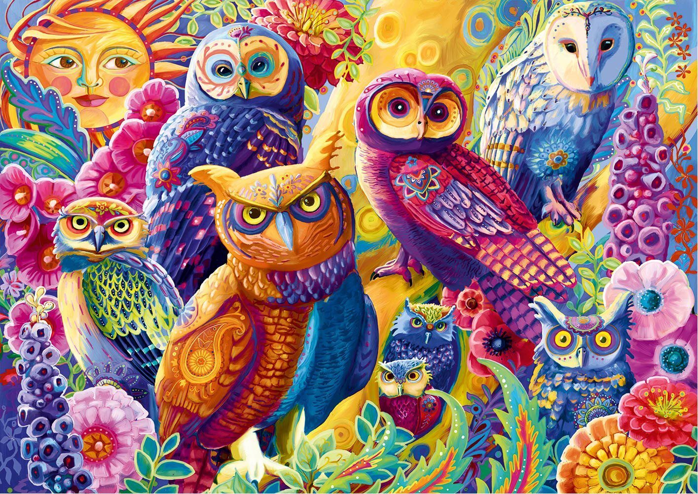 Bluebird Puzzle Eule Autonomie - 2000 Teile Tiere Puzzle 90005