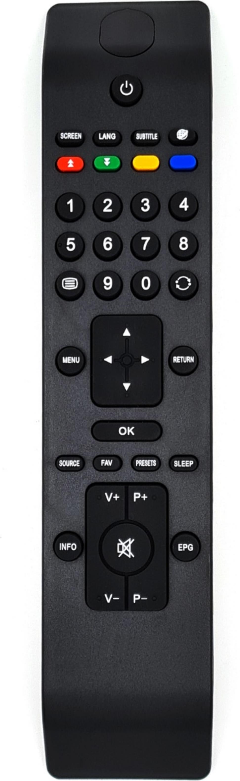 Alltro Ersatz Fernbedienung für Orion TV LCD T32-D | DLED-T32 | LCDPIF32D | RC3902