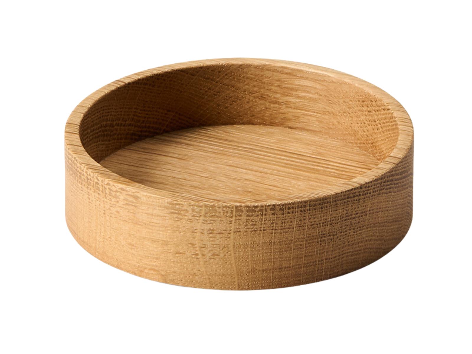 LIND DNA LindDNA Wood Box Circle S Eiche nature Holzschale Ø 11 x 3 cm 98155