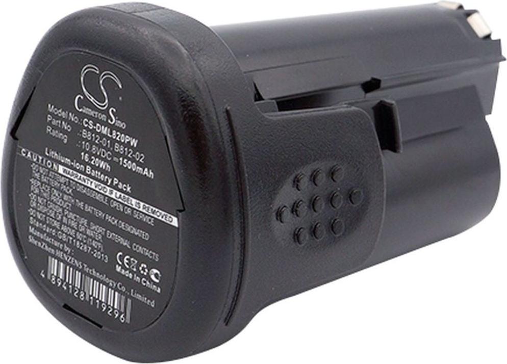 TDR Akku für Brener Bacp/Bti 10.8, Dremel 8200/8220/8300, Wurth Master 10.8, 1500 mAh, Li-Ion