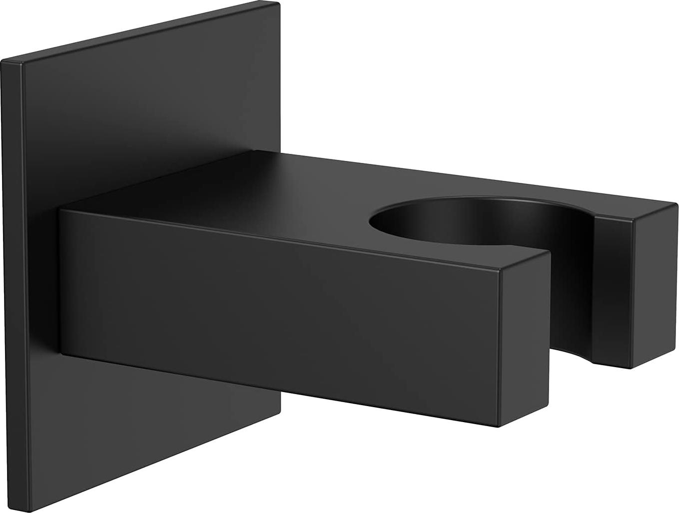 Fokelyi Support de Douche à Main Noir Support de Pommeau de Douche Laiton Support de Tête de Douche Montage Mural Support de Douchette Rechteck-Support Douchette KAU-ED-LYS-PH-20251125-74