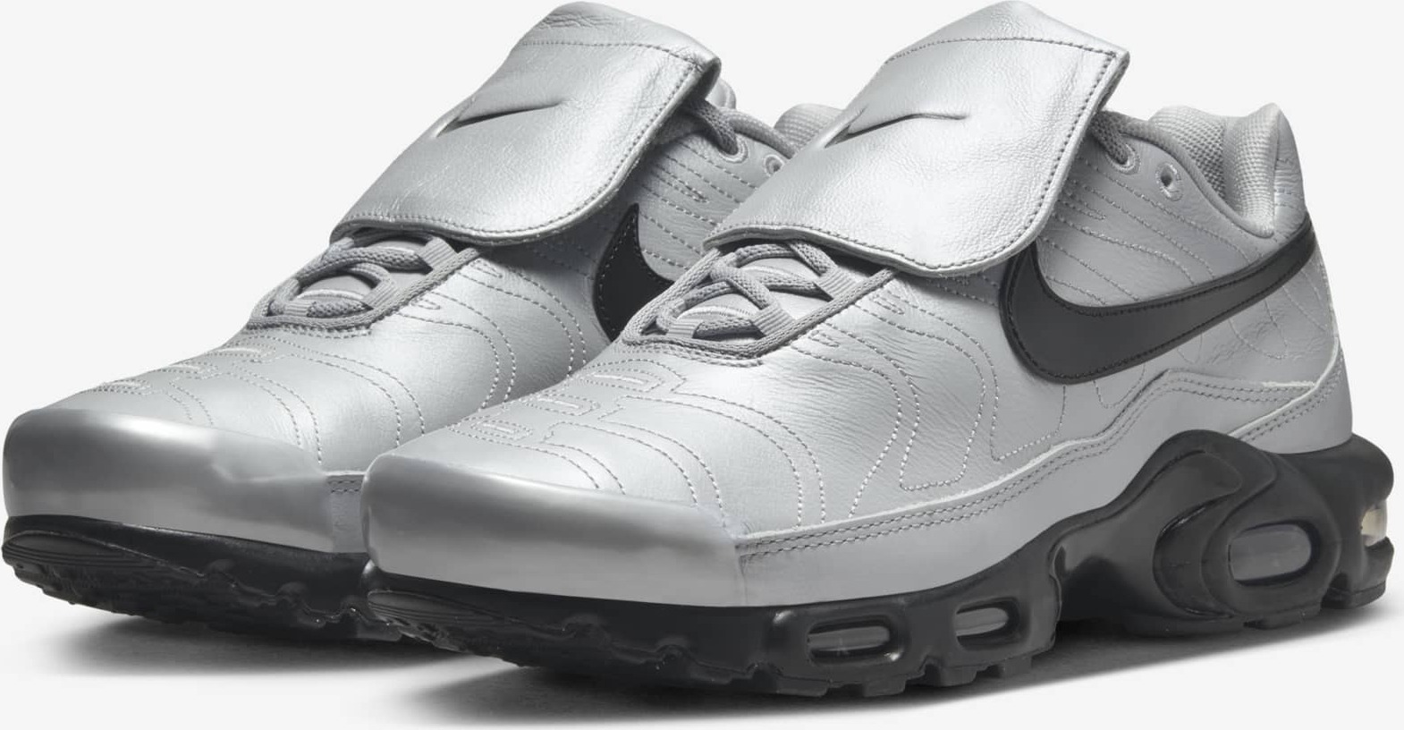 Nike Air Max Plus Tiempo Wolf Grey Black - Secured Stuff