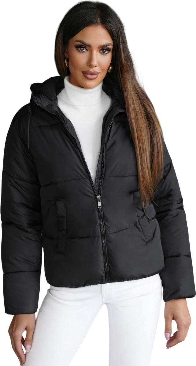 Damen Winterjacke Schwarz OZONEE JS/16M9187/392Z M
