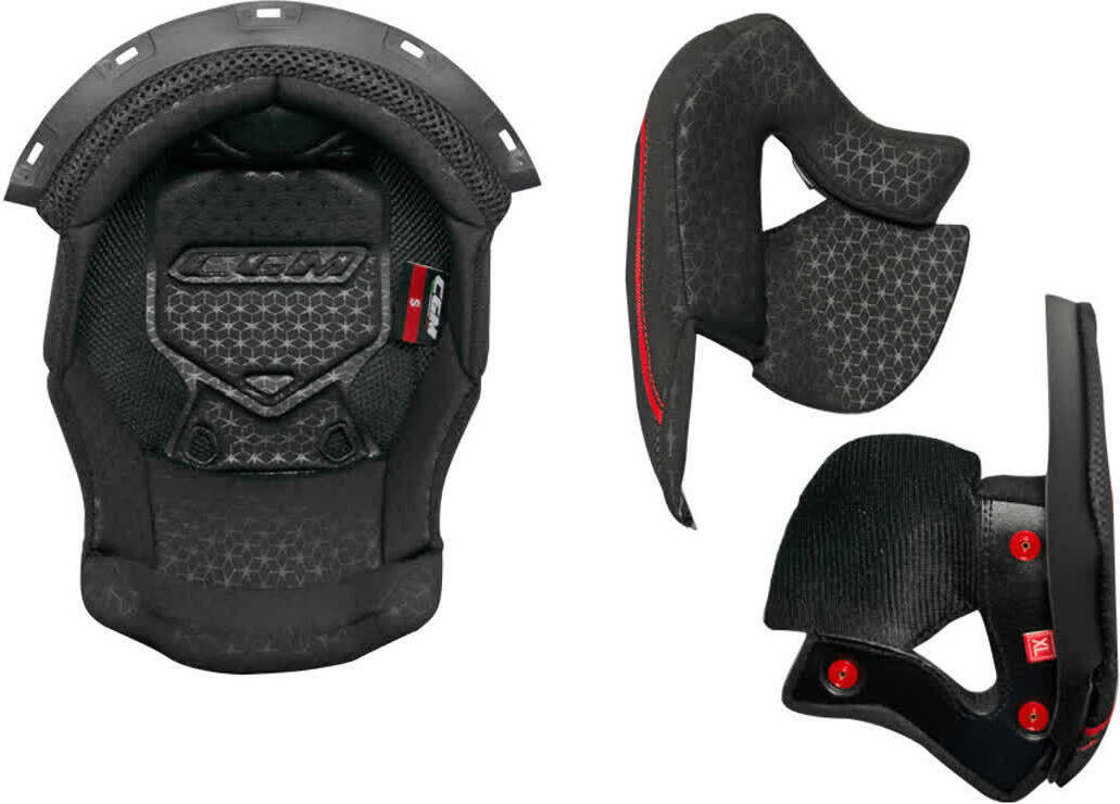 Vollschwarz Rot Innenhelm CGM 160 JAD Größe S 9160-AB1-01T-B1