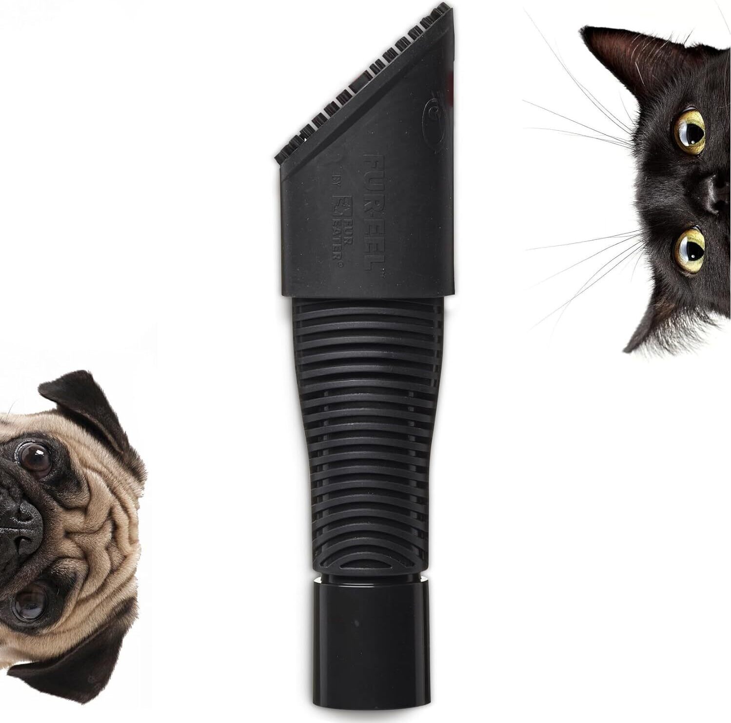 HAARBOLD APS FUREATER FUR-EEL HOME BASIC Staubsaugeraufsatz für Tierhaare | Tierhaarentferner Katzen & Hunde | Entfernt Haare von Haustieren, Sand, Fusseln |
