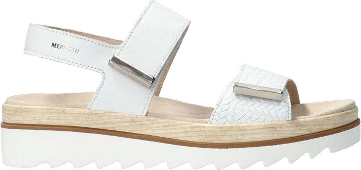 Mephisto Dominica Damen Sandale in Gr. 37 Dominica White