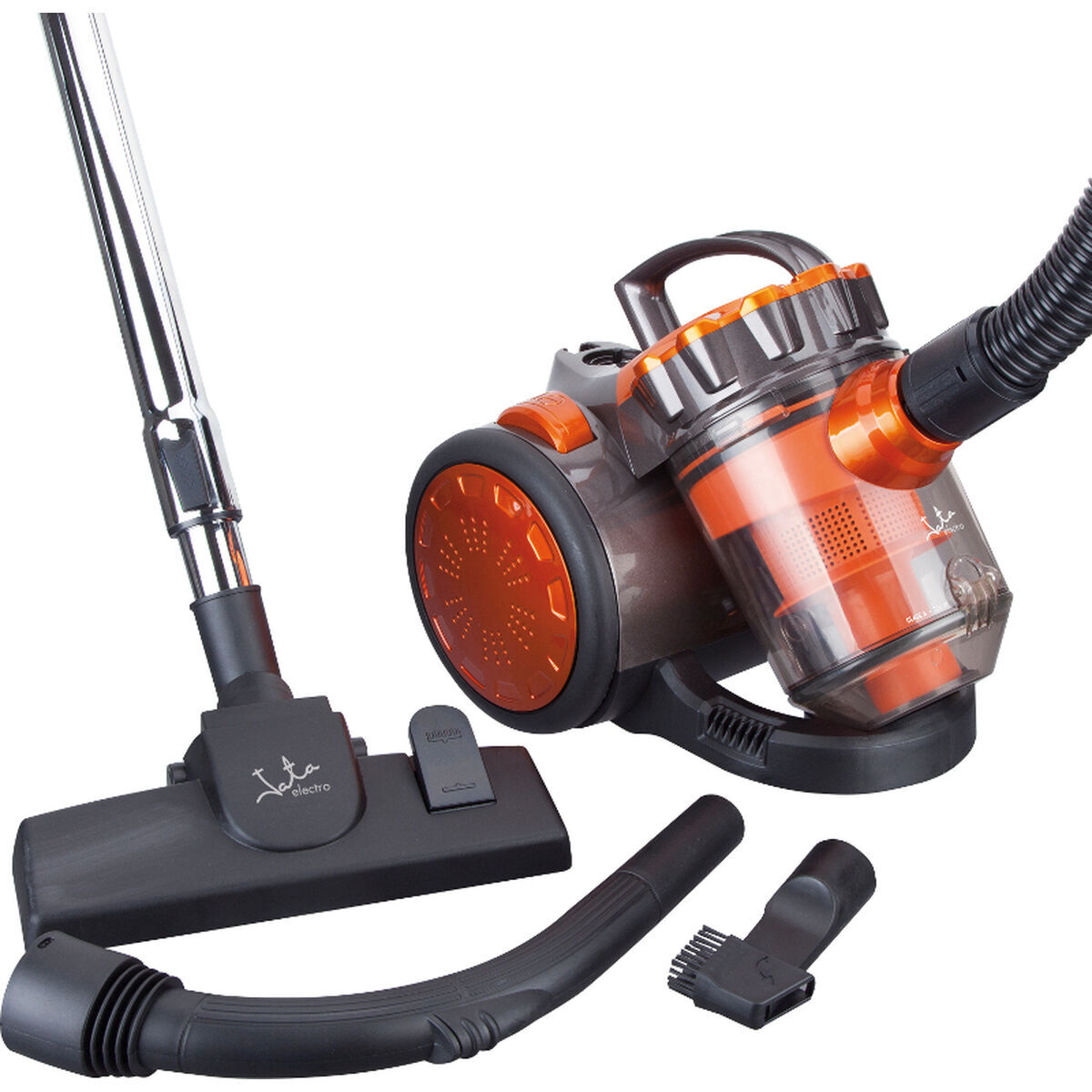 JATA AP999, 700 W, Cylindrový vysávač, Suchý, Bezvreckové, 2 L, Cyklónový