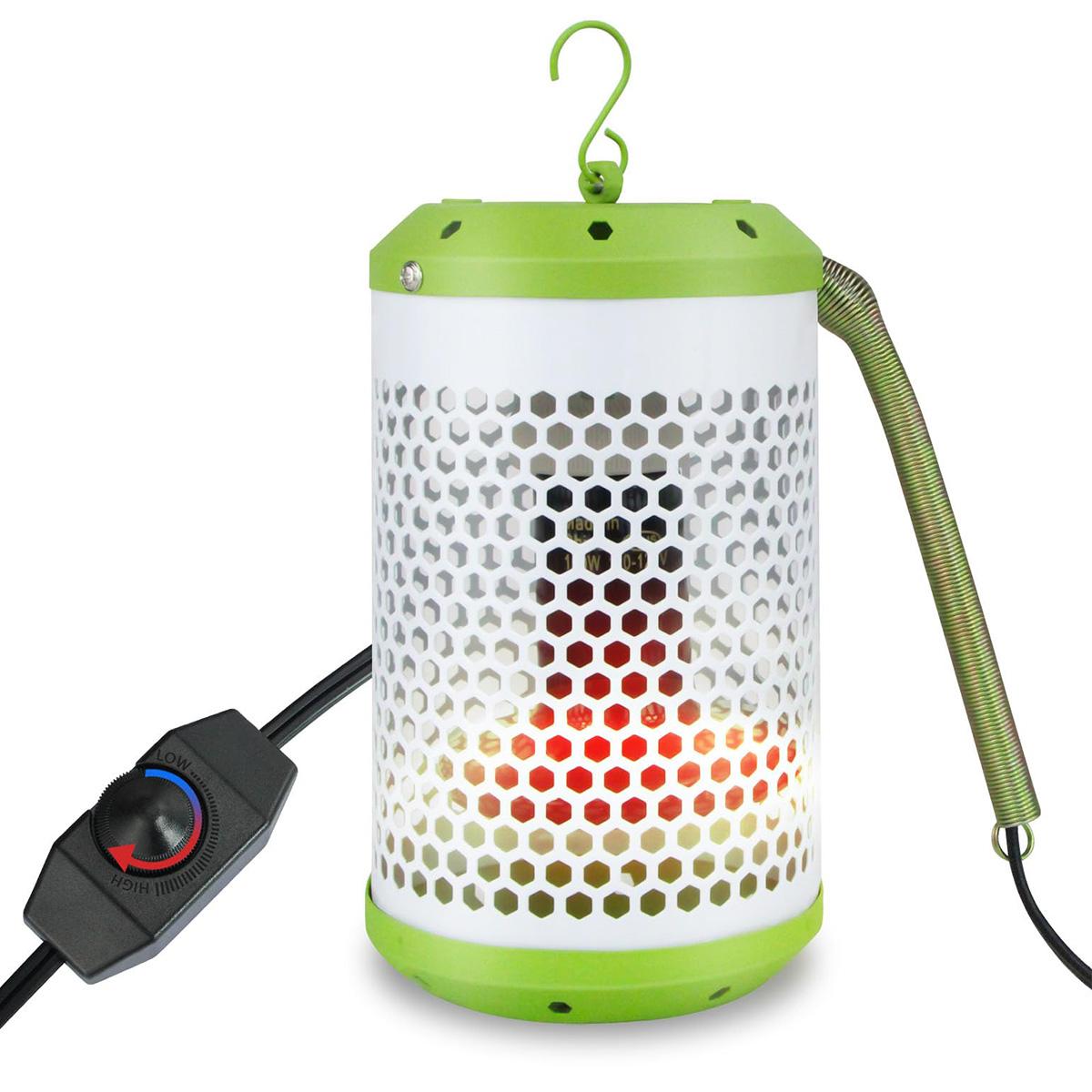 Slyrun Reptilien Wärmelampe Large,100W Wärmelampe, Reptilien-Zuchtlampe für Terrarium Brooder Reptilien, Schildkröten, Eidechsen, Schlangen KAUF-QYSP-PE1071-029