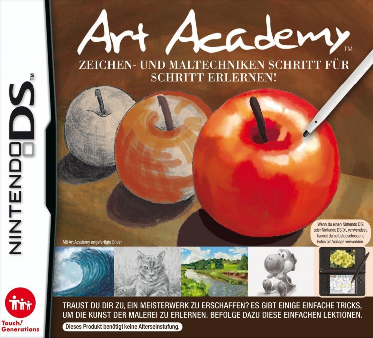 Nintendo Art Academy: Zeichen und Maltechniken 1837340