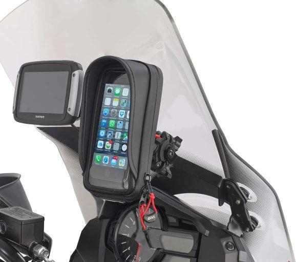 GIVI Halterung für Handy-/ Navihalterung zur Windschildmontage Suzuki FB3114