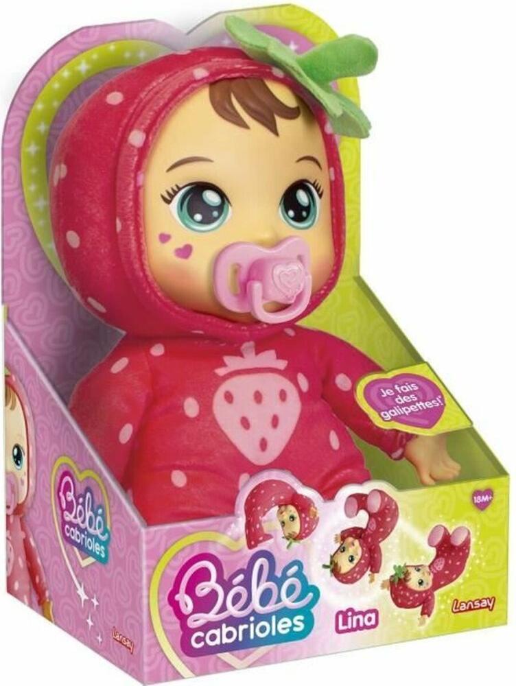 Babypuppe - LANSAY - Meine Babykapern - Lina die Erdbeere - Ab 18 Monaten