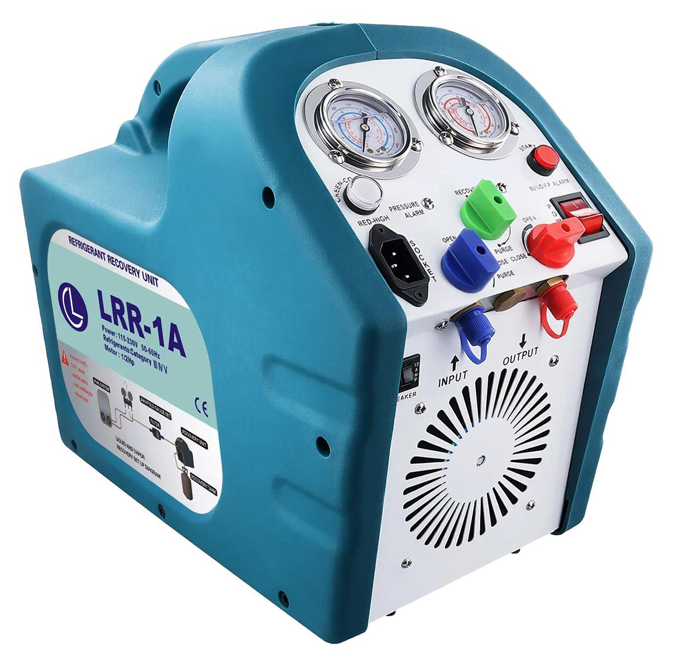 StarTech Kältemittel-Rückgewinnungsgerät - AC-Rückgewinnung - 220V - 1/24 PS - Tragbar - Für Kfz-Klimaanlage & Haushalts-HVAC-Systeme