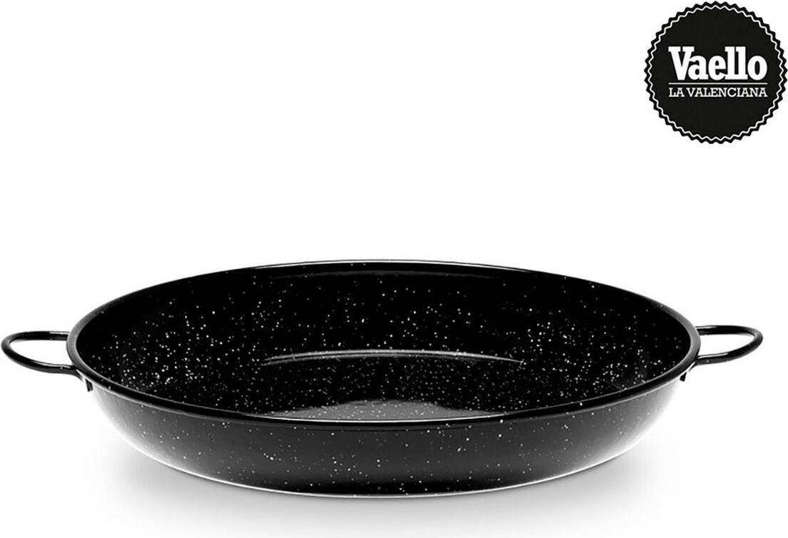 Kochtopf Vaello Schwarz emaillierter Stahl Ø 34 cm 1 L
