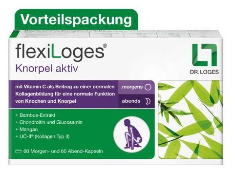 Dr. Loges + Co. GmbH Flexiloges Knorpel aktiv Kapseln 240 St 18784628